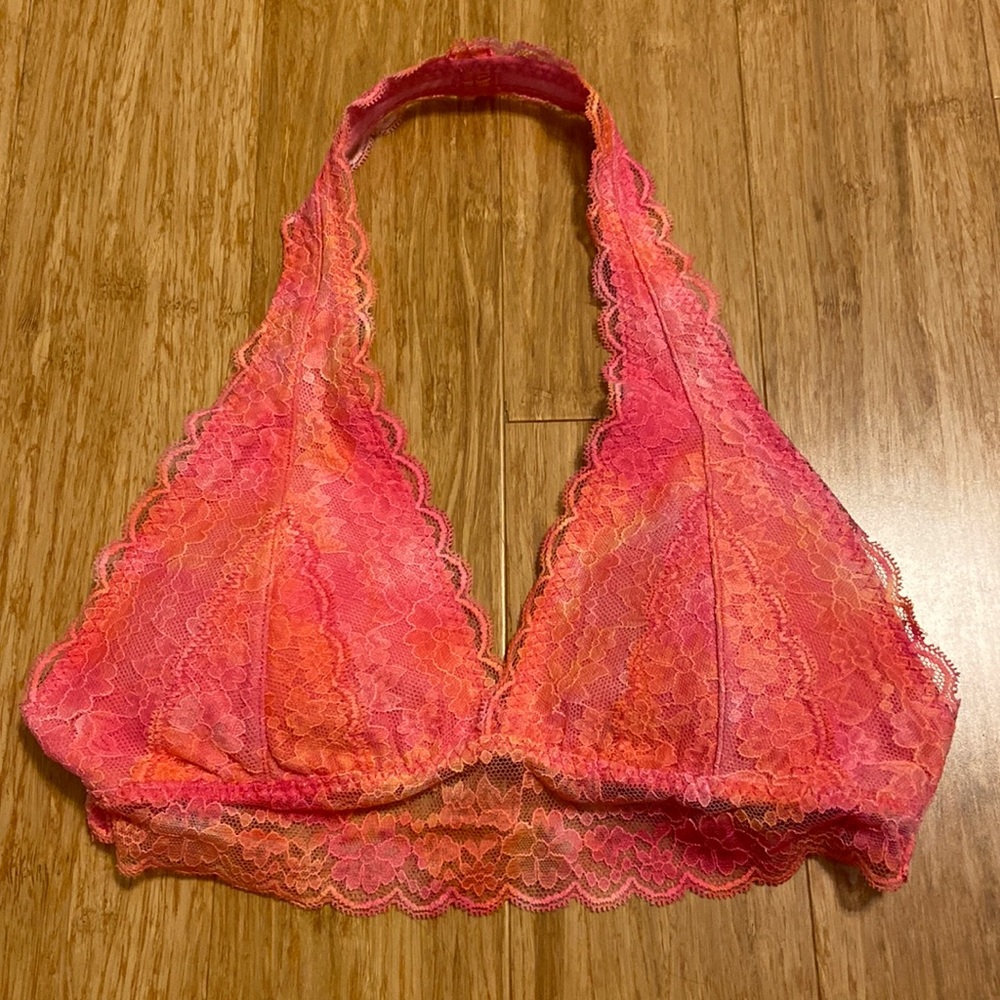 Hollister Gilly Hicks Lace Halter Bralette